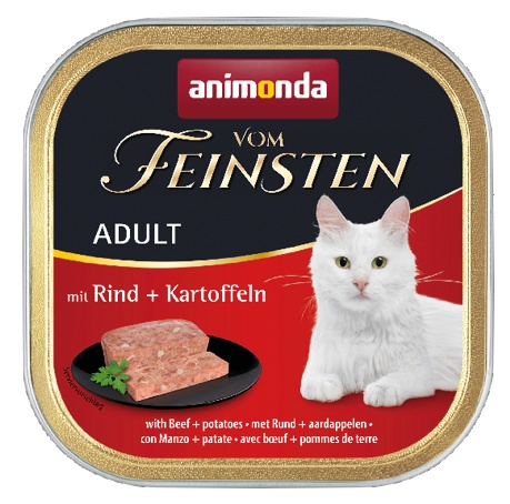 Animonda Vom Feinsten Adult Z Wołowiną I Ziemniakami 100G