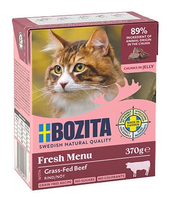 Bozita Cat Siekana Wołowina W Galaretce 370g