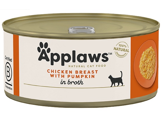 Applaws dla kota Puszka 70g Kurczak i Dynia 1010