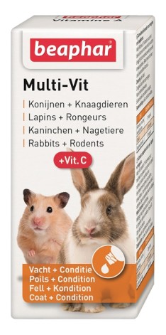BEAPHAR - Multi-vit witaminy dla gryzoni 20ml