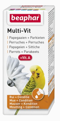 Beaphar Multi-Vit for Parrots 20ml - preparat witaminowy dla papug 20ml