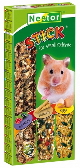 Nestor KOLBA 3 W 1 DLA MAŁYCH GRYZONI- PORZECZKA, BISZKOPT, JAJKA 175g ZH_01464