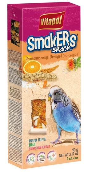 Vitapol Smakers Dla Papugi Falistej - Pomarańczowy 2Szt [2115]