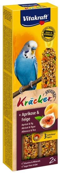 Vitakraft Kracker 2szt Papuga Papużka falista Owocowy 60g [10610]