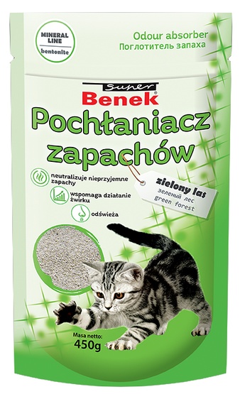 Certech Super Benek Pochłaniacz Zapachów Zielony Las 450g