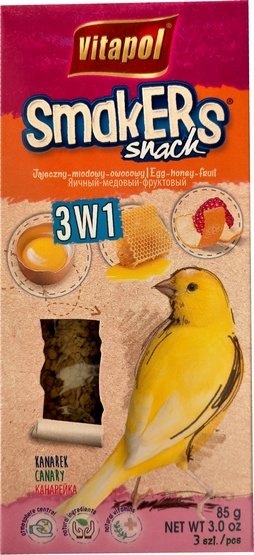 Vitapol Smakers Kanarek - mix 3szt [2509] 6059