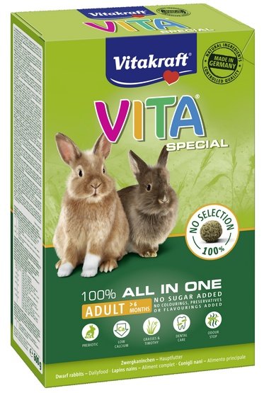 Vitakraft Special Regular Królik 0,6 kg [25314] 4097