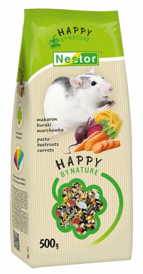 Nestor Pokarm Szczur Makaron, Warzywa 700Ml