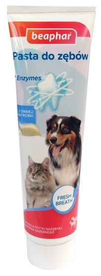 Beaphar Pasta do zębów o smaku mięsa dla psa i kota 100ml 13545