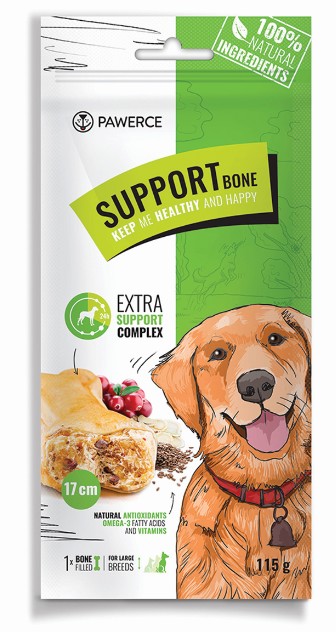 Pawerce Support Bone Large Breeds 1Szt/Op 115G