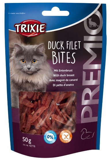 Trixie PREMIO Duck Filet Bites - Filety z kaczki - Przysmak dla kota tx-42716
