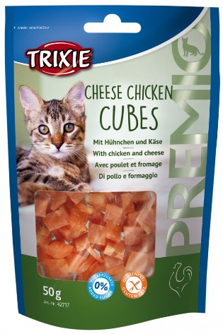 Trixie Premio Chicken Cheese Cubes - kurczak z serem 50g [42717] 13125