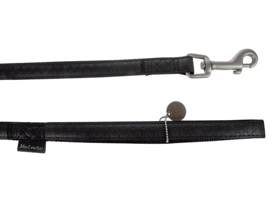 Zolux Smycz Mac Leather 120 cm Czarna [522025NO] 6272
