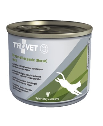 Trovet HRD Hypoallergenic z koniną dla kota 200g