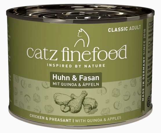 Catz Finefood N.15 Kurczak i Bażant puszka 200g / 4260101762221