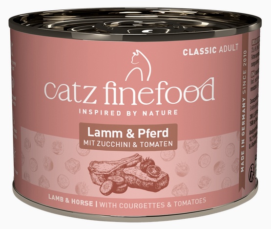 Catz Finefood N.19 Jagnięcina i Bawół puszka 200g / 4260101762283