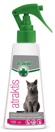 Dr Seidla ATRAKTIS PREPARAT Z KOCIMIĘTKĄ DLA KOTÓW 100 ml