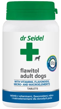 Dr Seidla Dr Seidel Flawitol dla psów dorosłych 60 tabl.