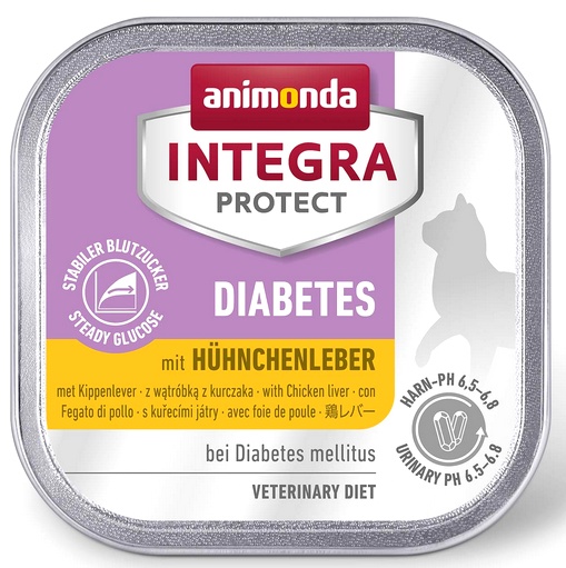 Animonda Integra INTEGRA Protect DIABETES Wątróbka kurczaka dla kota 100g 86693