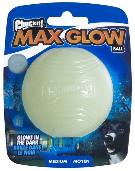 Chuckit! chuckit. Max gluehend ball, średni, biały PET7733