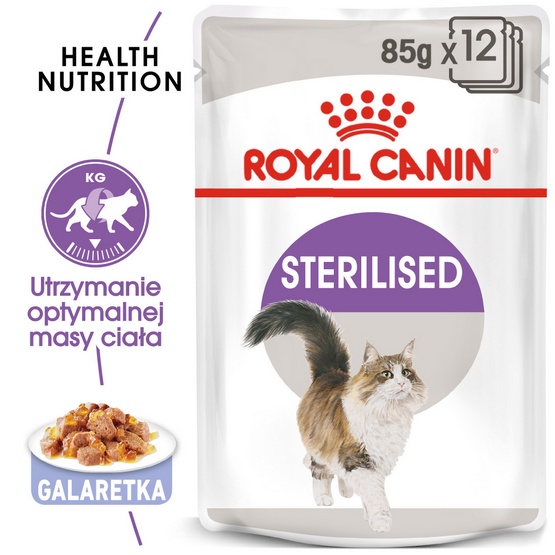Royal Canin  CAT Sterilised w galarecie saszetka 85g