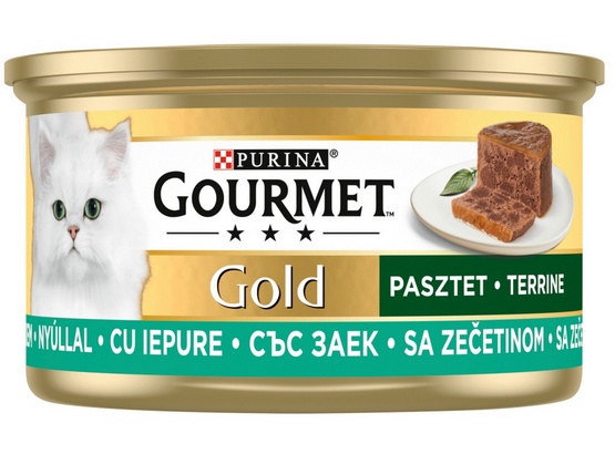 Purina Gourmet Gold mokra karma dla kota z królikiem w pasztecie 85g