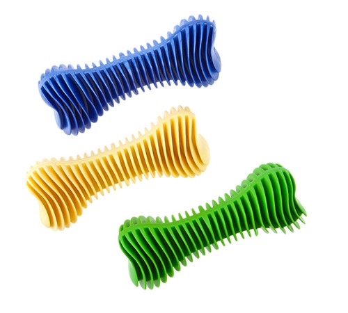 Sum-Plast Kość gryzak zapachowy mix kolorów 14 cm