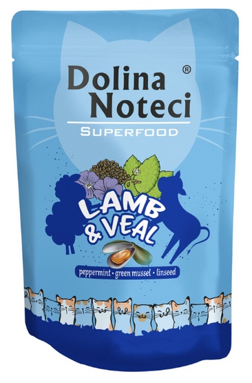 Dolina Noteci Superfood cielęcina i jagnięcina saszetka 85g 41788-uniw