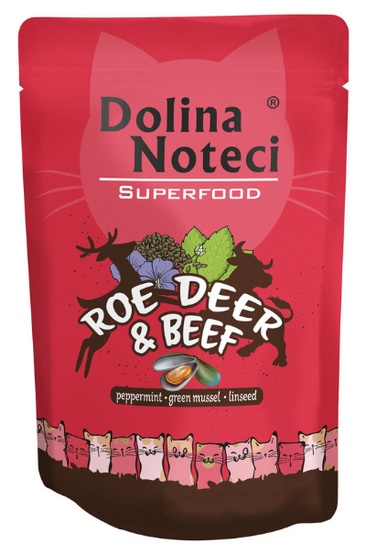 Dolina Noteci Superfood sarna i wołowina saszetka 85g 41787-uniw