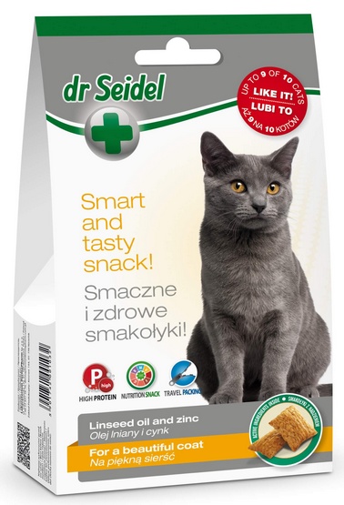Dr Seidla Smakołyki na piękną sierść dla kota 50g