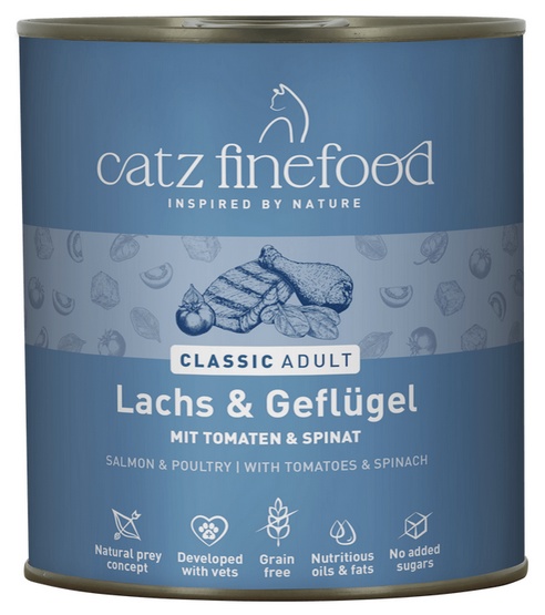 Catz Finefood N.05 Łosoś puszka 800g / 4260101762993
