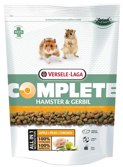 Versele-Laga Hamster & Gerbil Complete pokarm Dla chomika i myszoskoczka 0,5 kg 12