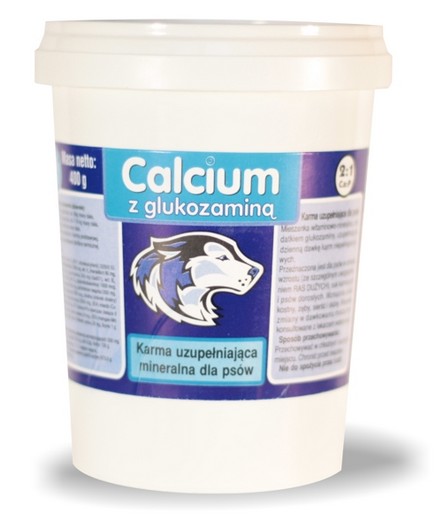 Mikita Calcium 400g niebieski proszek pudełko 19965-uniw