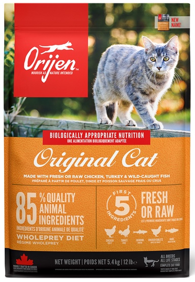 ORIJEN Original Cat 5,4kg+ niespodzianka dla kota