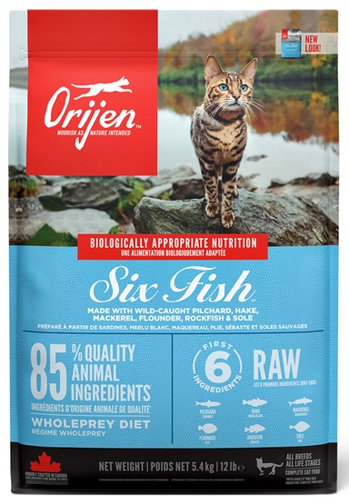 Orijen Six Fish Cat 5,4 kg