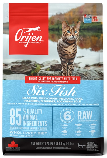Orijen Cat Six Fish 1,8 kg