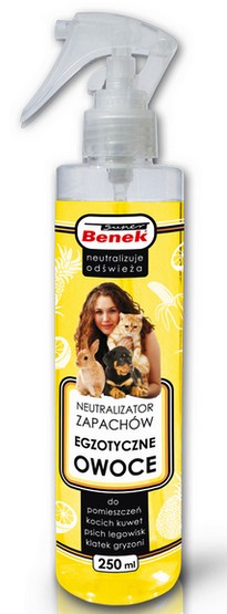 Benek Super Super Neutralizator zapachów Super Egzotyczne Owoce 250 ml