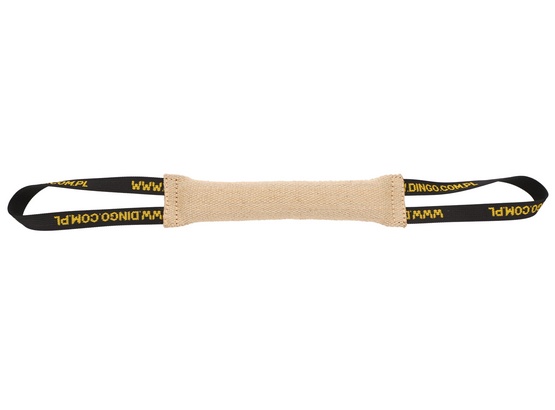 Dingo ZABAWKA DLA PSA - SZARPAK Z JUTY Z DWOMA UCHWYTAMI 28/4CM