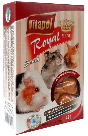 Vitapol Menu Płatki - Marchewka 40g [1012] 5819