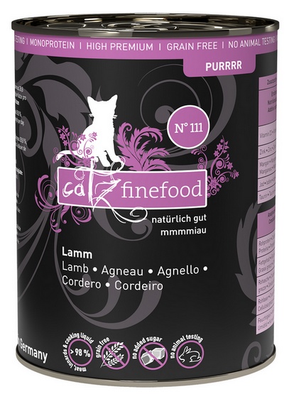 Catz Finefood Purrrr N.111 Jagnięcina puszka 400g MS_15327