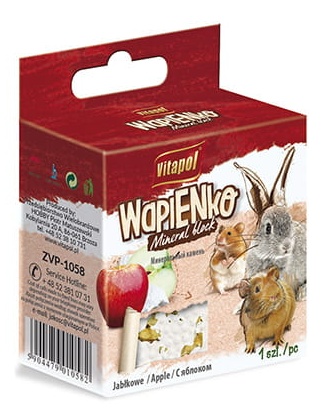 Vitapol Wapno dla gryzoni - jabłko 40 g