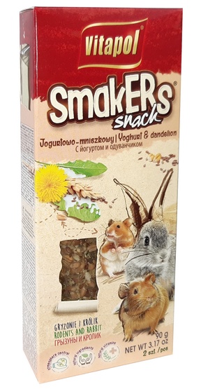Vitapol Smakers Dla Gryzoni - Jogurtowo-Mniszkowy 2Szt