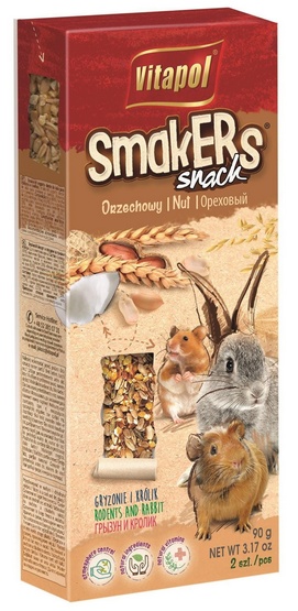 Vitapol Smakers Kolby orzechowe 2szt./opakowanie
