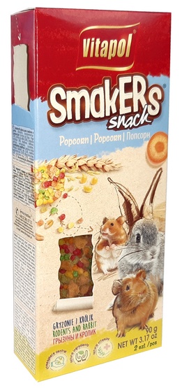 Vitapol Smakers Dla Gryzoni - Popcorn 2Szt