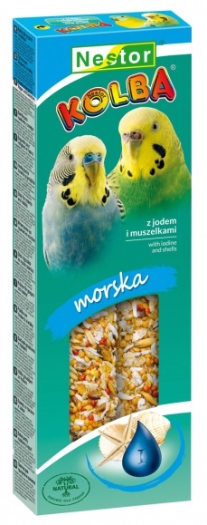 Nestor Kolba dla papugi jod i muszle