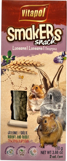 Vitapol Kolby z lucerną dla gryzoni 2szt 90g