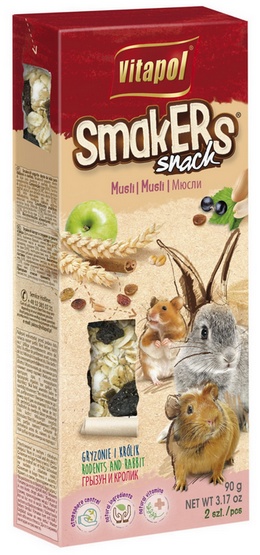 Vitapol Smakers Dla gryzonia - musli 2szt [1137] 5862