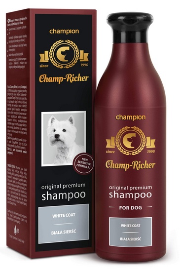DR SEIDEL CHAMP-RICHER szampon dla psów intensyfikujący kolor biały 250ml