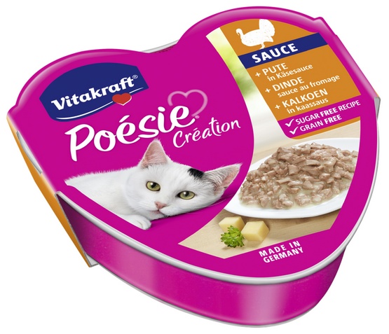Vitakraft Poesie sos indyk z serem tacka 85g MS_15940