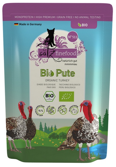 Catz Finefood Bio N.511 Indyk saszetka 80g MS_15960